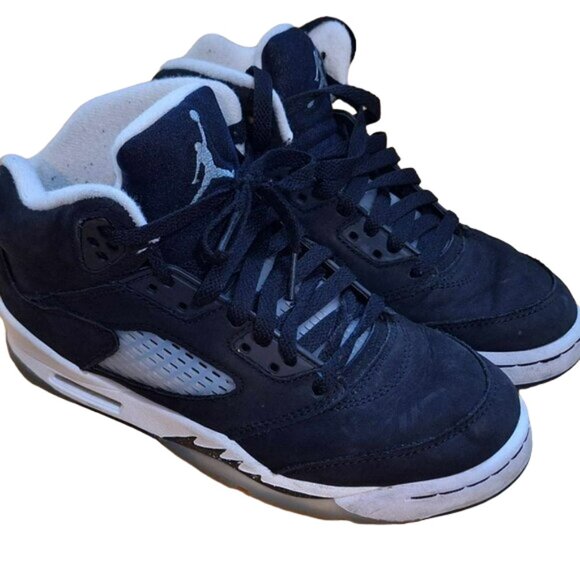 2021 Nike Air Jordan 5 Retro Moonlight Oreo White Black CT4838-011 Mens Size 5.5 main image 8